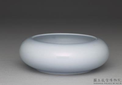 图片[2]-Brush washer with sky blue glaze Qing dynasty, Kangxi reign (1662-1722)-China Archive